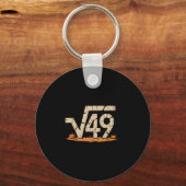 Square Root 67 Meme 6 7 Gen Alpha Halloween Six Se キーホルダー (正面)