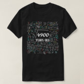 Square Root Of 4900 Bday Math 70th Birthday 70 Yea Tシャツ (デザイン正面)
