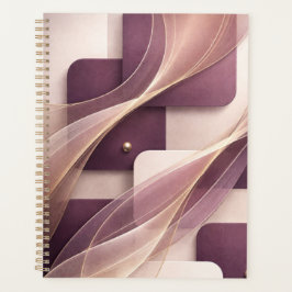 Square shapes AI art  プランナー手帳