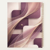 Square shapes AI art  プランナー手帳 (裏面)