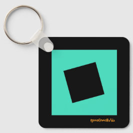 Square Square Square Keychain キーホルダー