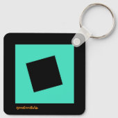 Square Square Square Keychain キーホルダー (裏面)