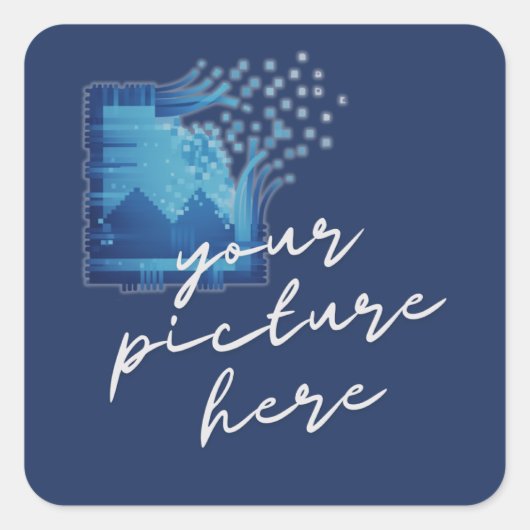 Square Stickers スクエアシール (正面)