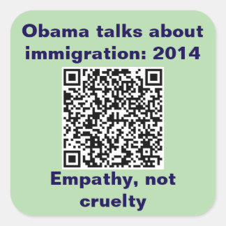 Square Stickers, sheet of six 3 inch stickeSticker スクエアシール