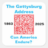 Square Stickers, sheet of six 3 inch stickeSticker スクエアシール (正面)