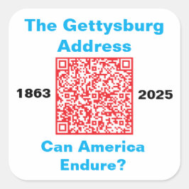 Square Stickers, sheet of six 3 inch stickeSticker スクエアシール