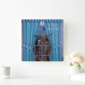 Square Wall Clock用ニューヨーク画像 スクエア壁時計 (ホーム)