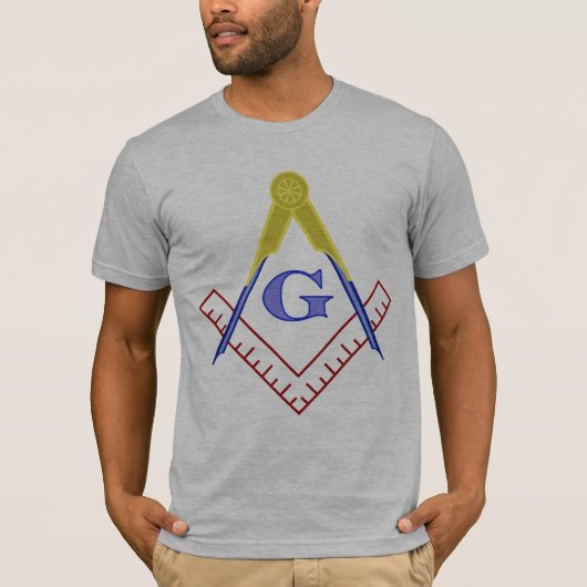 SquareandCompassColour Tシャツ (正面)