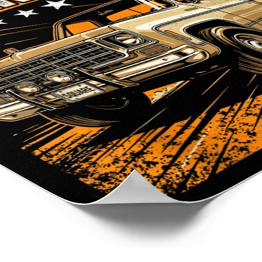 Squarebody Truck  ポスター (角)