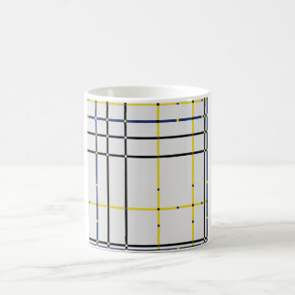 Squared Hatches 1 コーヒーマグカップ
