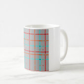Squared Hatches 1a コーヒーマグカップ (正面右)