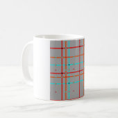 Squared Hatches 1a コーヒーマグカップ (正面左)