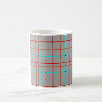 Squared Hatches 1a コーヒーマグカップ
