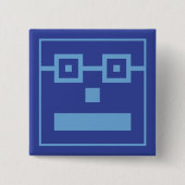  Squarely Button 缶バッジ (正面)