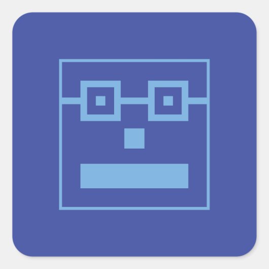 Squarely Sticker スクエアシール (正面)