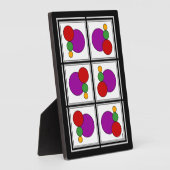 Squares and Circles Abstract フォトプラーク (側面)