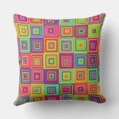 Squares Pattern クッション (裏面)