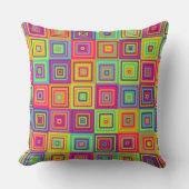 Squares Pattern クッション (正面)