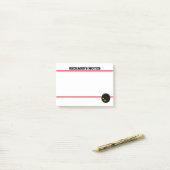 Squash ball Post-it®スティッキーメッセージのメモ ポストイット (デスク上)