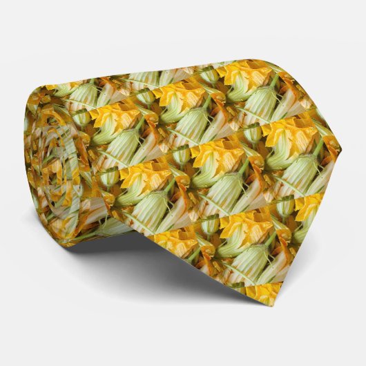 Squash Blossom Delight ネクタイ (ロール)