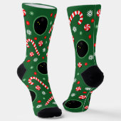 Squash Christmas Holiday Gift Socks ソックス (傾斜あり)