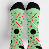 Squash Christmas Holiday Gift Socks ソックス (上部)