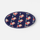 Squash Christmas Party ペーパープレート (アングル)