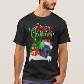 Squash Fruit   Xmas Decorations Santa Squash Chris Tシャツ (正面)