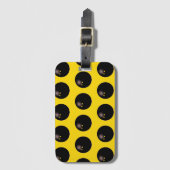 Squash Playerギフトアイディア ラゲッジタグ (正面縦)