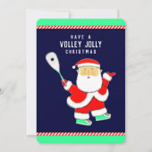 Squash Player Christmas シーズンカード (正面)