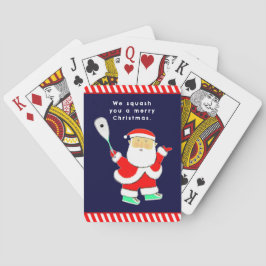 Squash Player Christmas トランプ