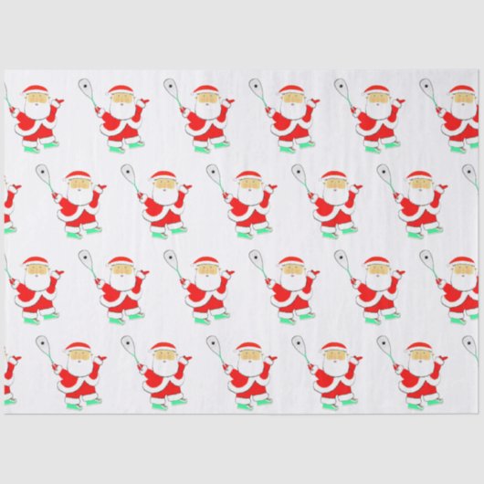 Squash Player Holiday Gift 薄葉紙 (正面)