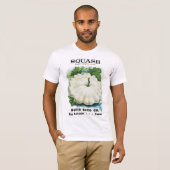 Squash Seedパケットラベル Tシャツ (正面フル)