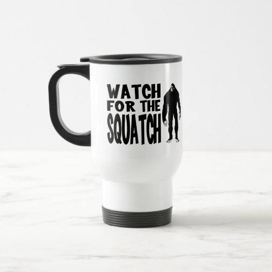 SQUATCHのために見て下さい! トラベルマグ (左)