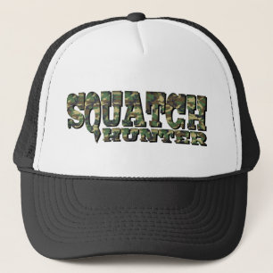 Squatchのハンター-迷彩柄パターン キャップ