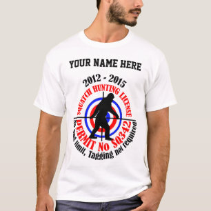 squatchの狩りの割り当て tシャツ