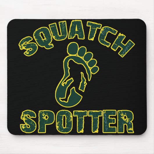 Squatchの監視人 マウスパッド (正面)