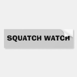 Squatchの腕時計 バンパーステッカー