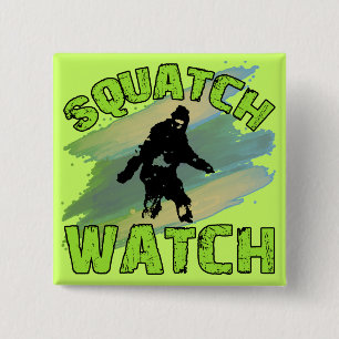 Squatchの腕時計 缶バッジ