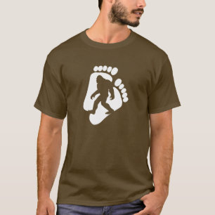 Squatchの足跡のTシャツ Tシャツ