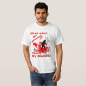 Squatchはありません Tシャツ (正面フル)