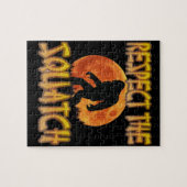 Squatchを尊重して下さい ジグソーパズル (横)