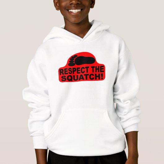SQUATCHを尊重して下さい!  ボボのプロのように見えて下さい (正面)