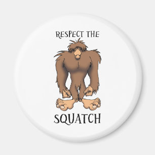 SQUATCHを尊重して下さい マグネット