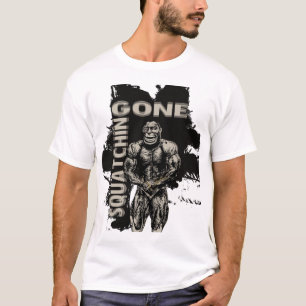 Squatchinの行ったおもしろTシャツ Tシャツ