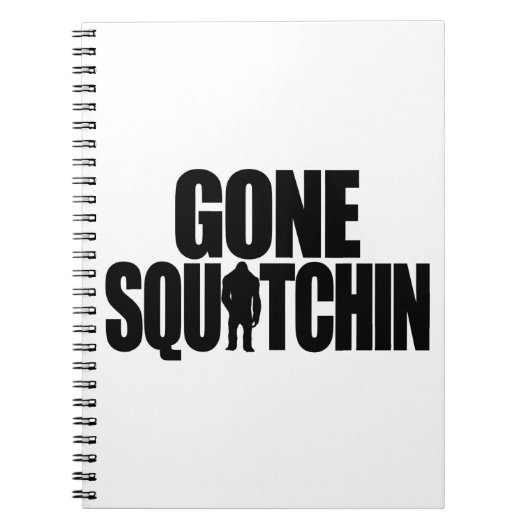Squatchinの行ったノート ノートブック (正面)
