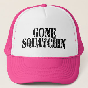 Squatchinの行った帽子(ピンク) キャップ