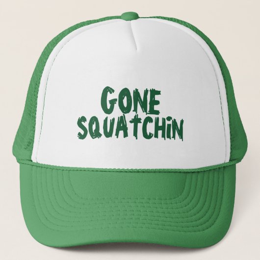 Squatchinの行った緑 キャップ (正面)