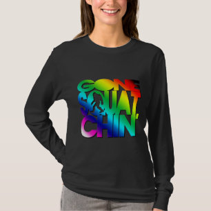 Squatchinの行った虹 Tシャツ