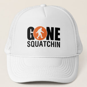 Squatchinの行った青 キャップ